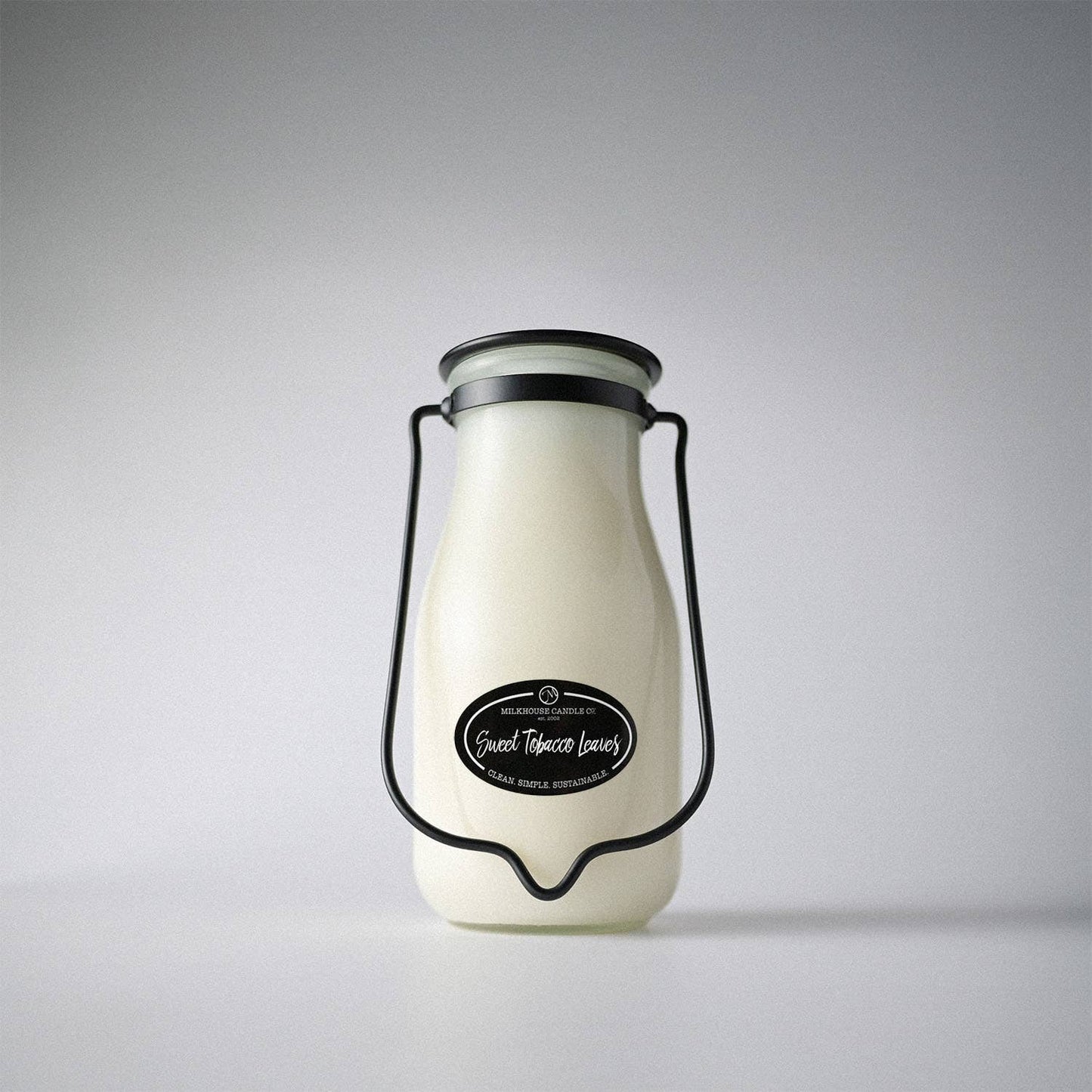 14 oz Milkbottle Candle: Caramel Cold Brew