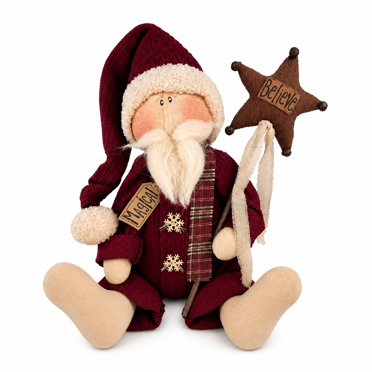 Magical the Santa Claus – 14" Primitive Christmas Santa
