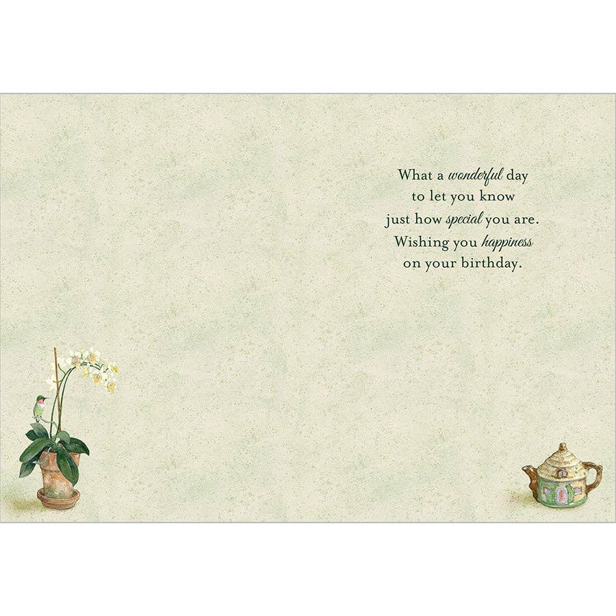 Hummingbird - Birthday Card