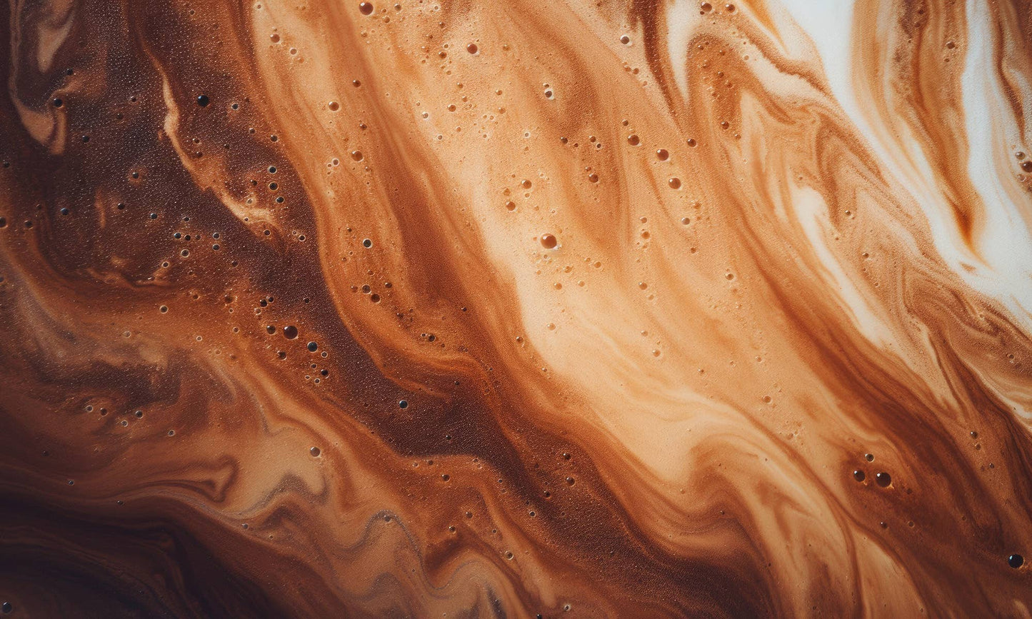 14 oz Milkbottle Candle: Caramel Cold Brew