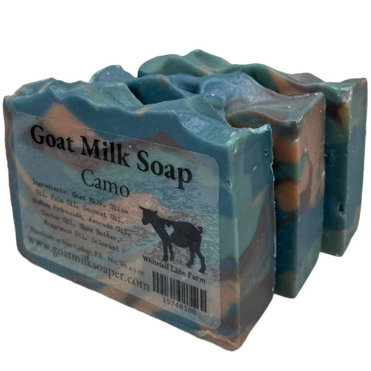 Camo Goats Milk Soap