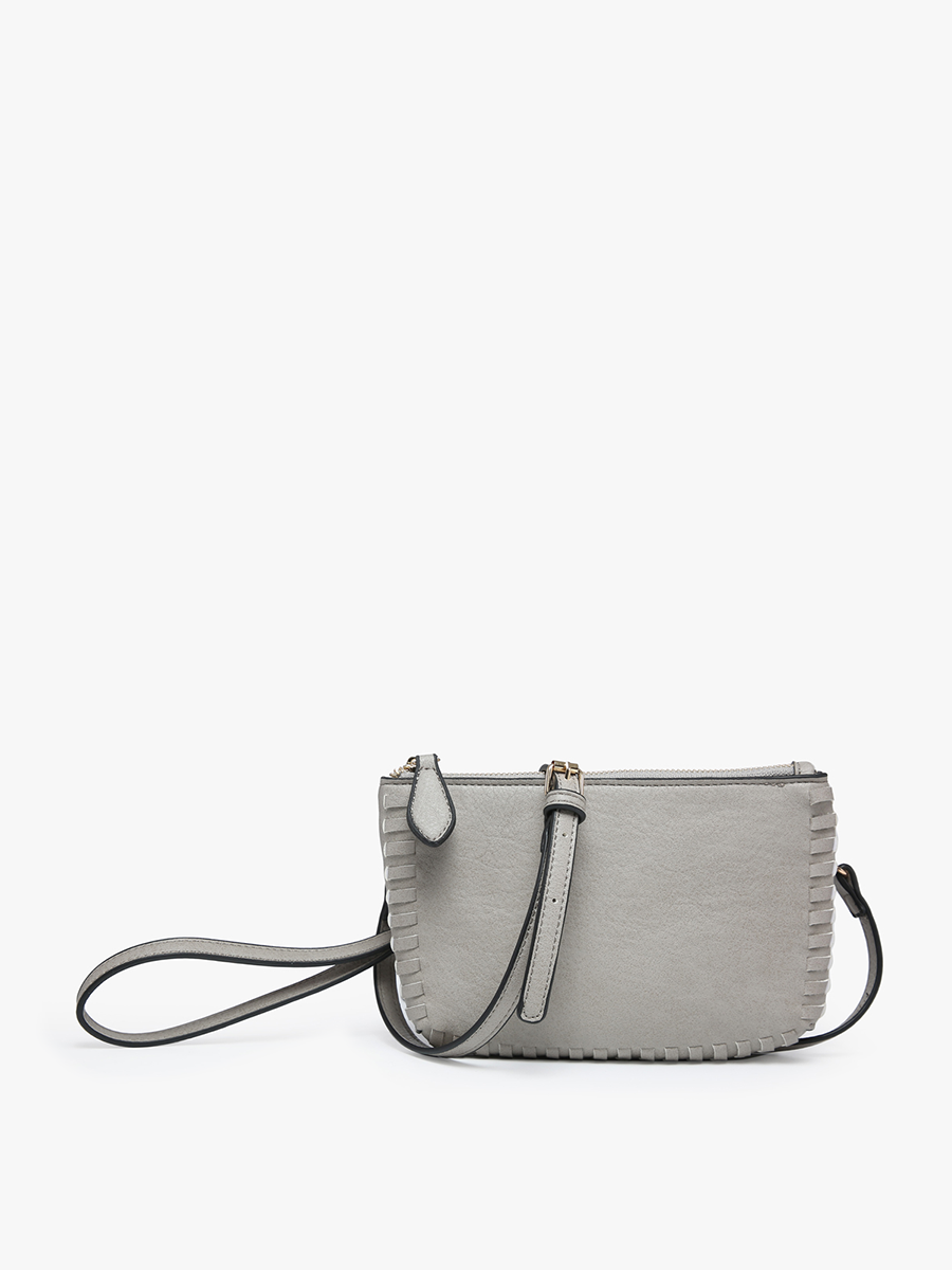 Bonnie Whipstitch Crossbody Bag – Dual Compartment | M2397