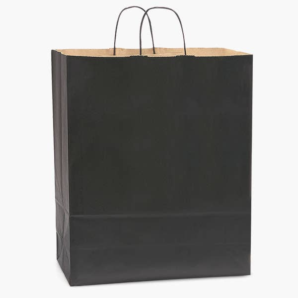 Recycled Kraft Color Paper Retail Shopping Bags