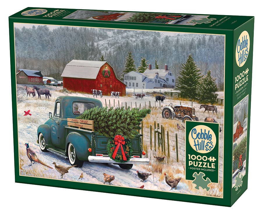 Home for Christmas 1000-Piece Cobble Hill Puzzle