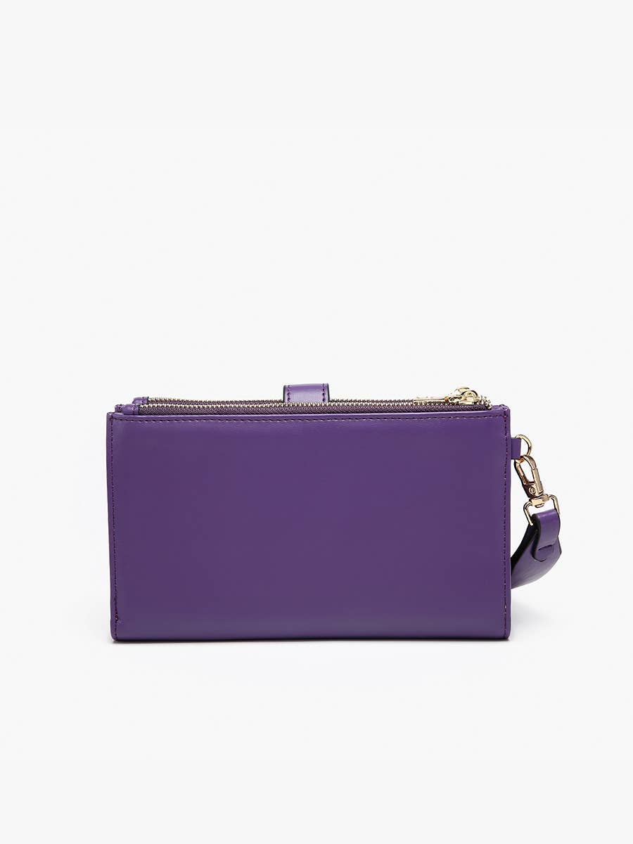 WL2627 Lark Zip-Top Wallet w/ Wristlet Strap