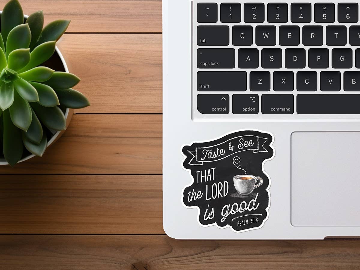 Taste & See... | Christian Sticker | Coffee Lover | Shop