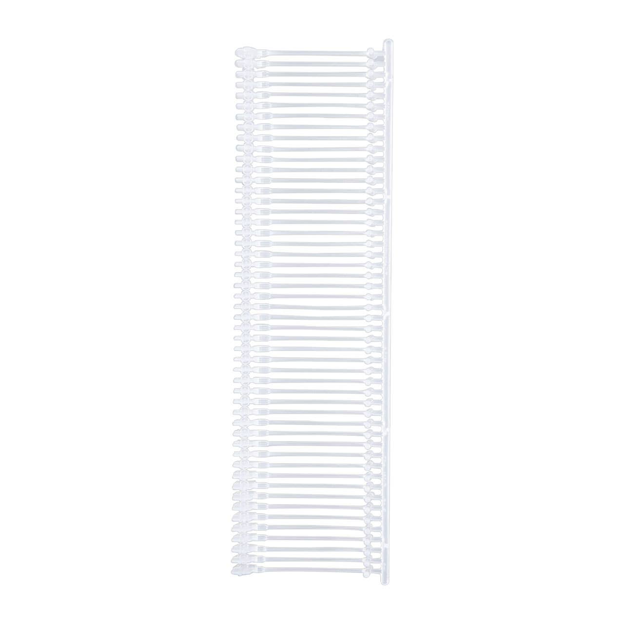 1" Clear Fine Fabric Tagging Fasteners - Carton of 5000