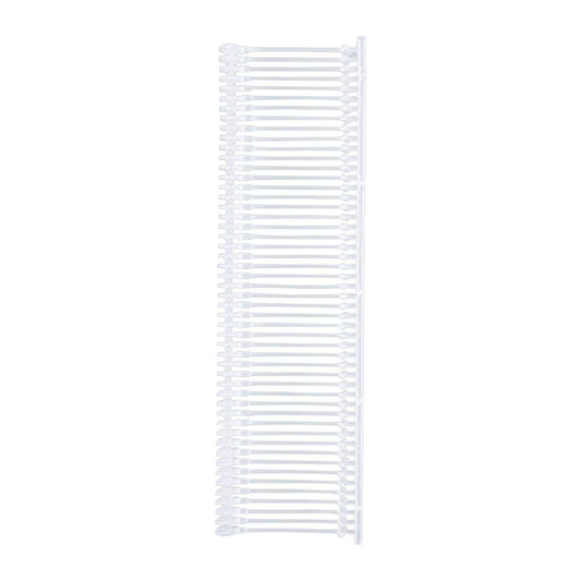 1" Clear Fine Fabric Tagging Fasteners - Carton of 5000