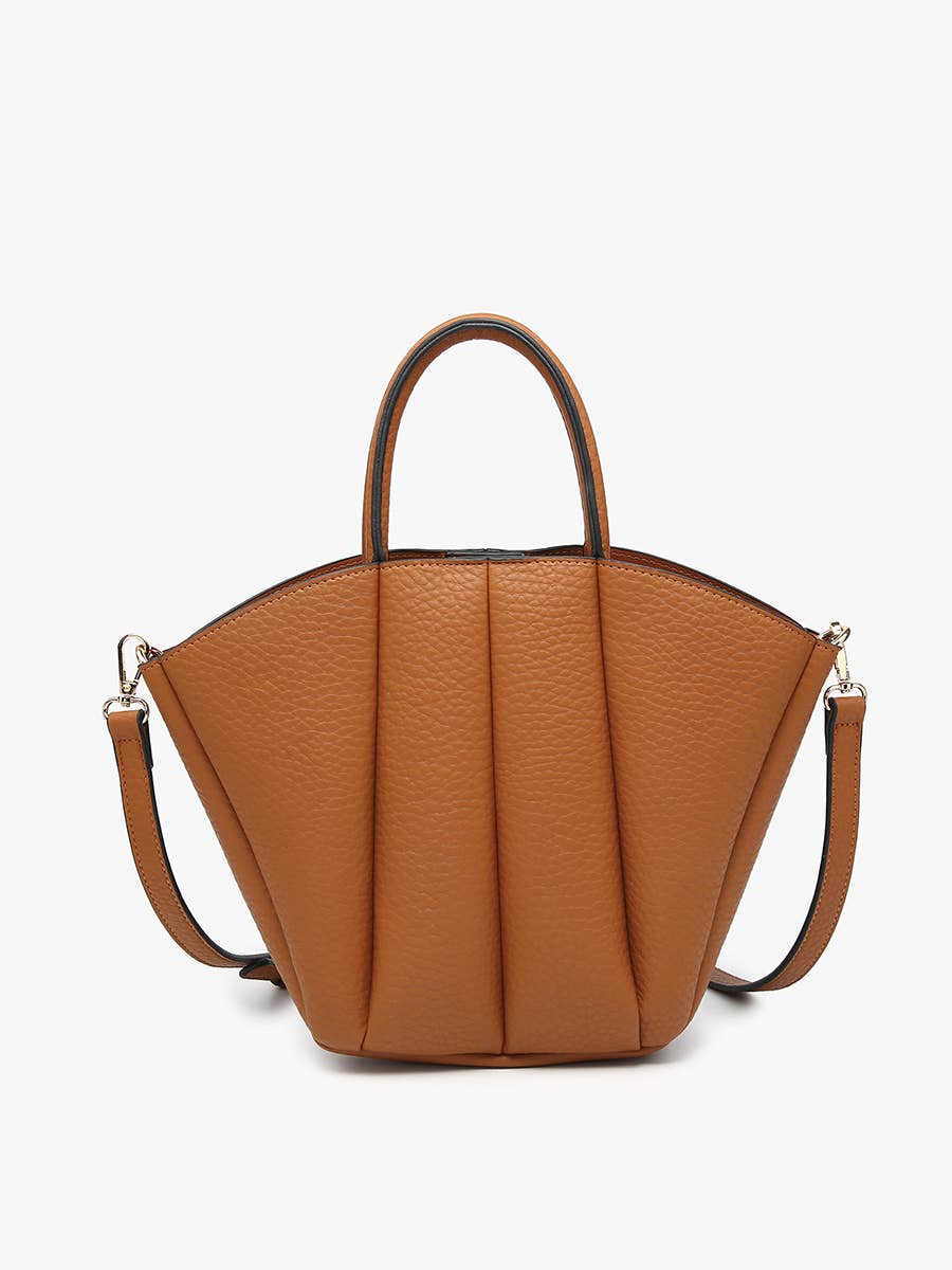 M2596 Ashton Shaped Paneled Hobo w/ Long Strap