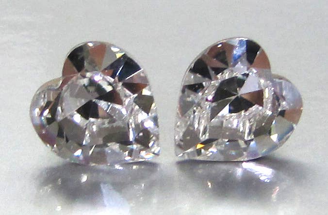 24 pr. Large Crystal Post Earrings Assortment