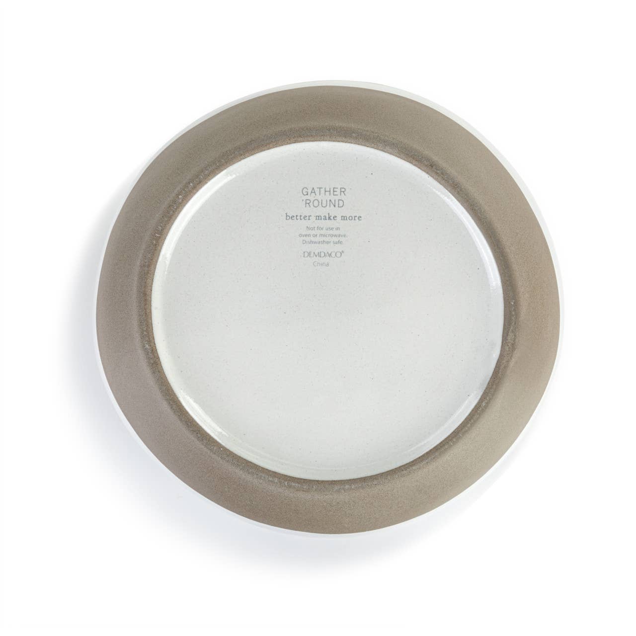White Serve It Up Serving Bowl