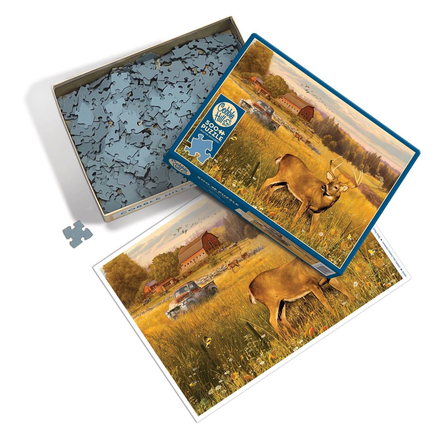 Deer Field 500pc puzzle