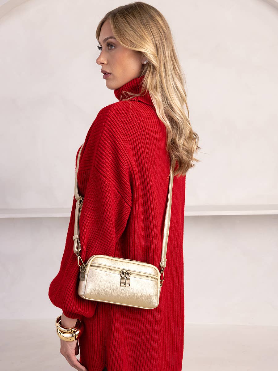 Sunny Dual Compartment Crossbody w/ Wristlet | M2887