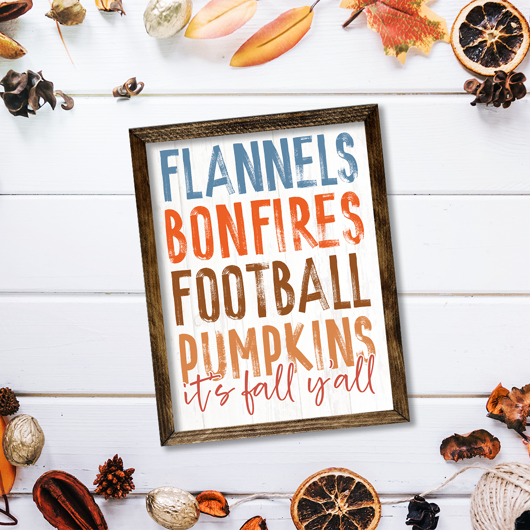 TIMBERLAND FRAME FLANNELS BONFIRES FOOTBALL PUMPKINS