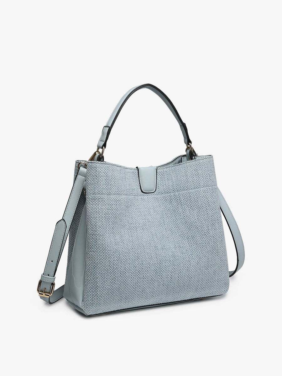 M1951CN Tati Canvas Monogrammable Satchel