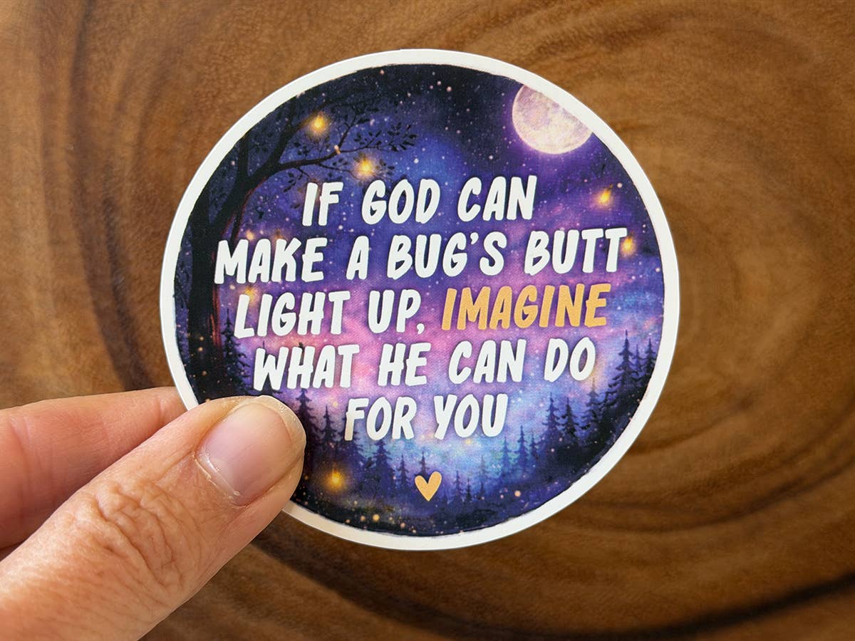 Fireflies | Funny Stickers | Christian Stickers Funny Vinyl