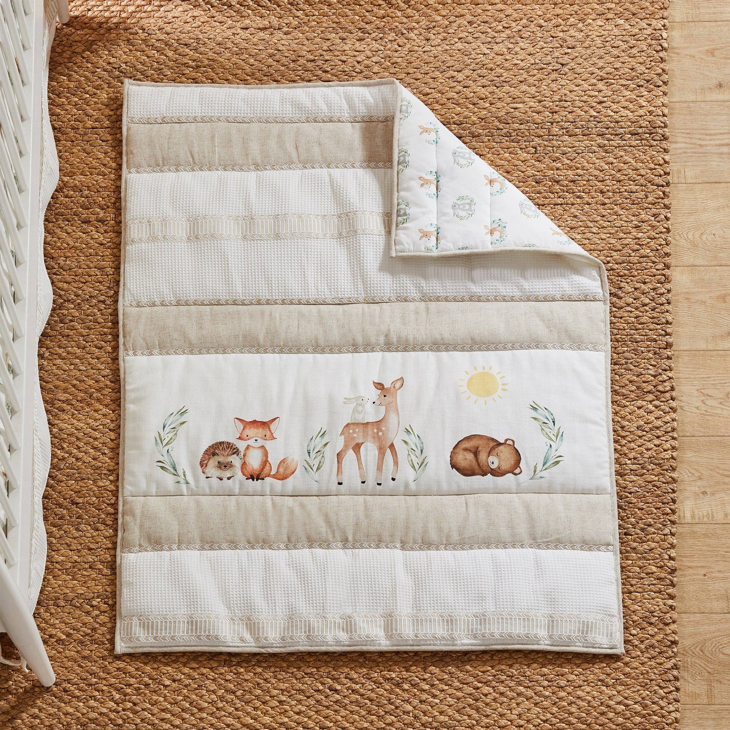 Woodland Pals 5PC Crib Bedding Set