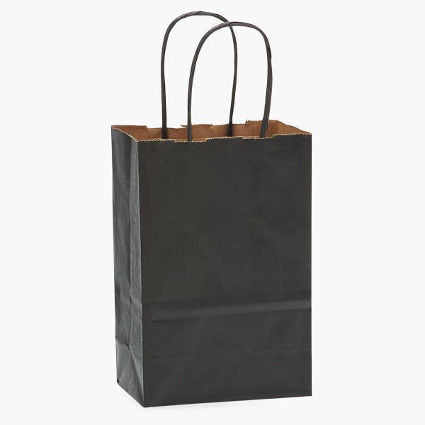 Recycled Kraft Color Paper Retail Shopping Bags