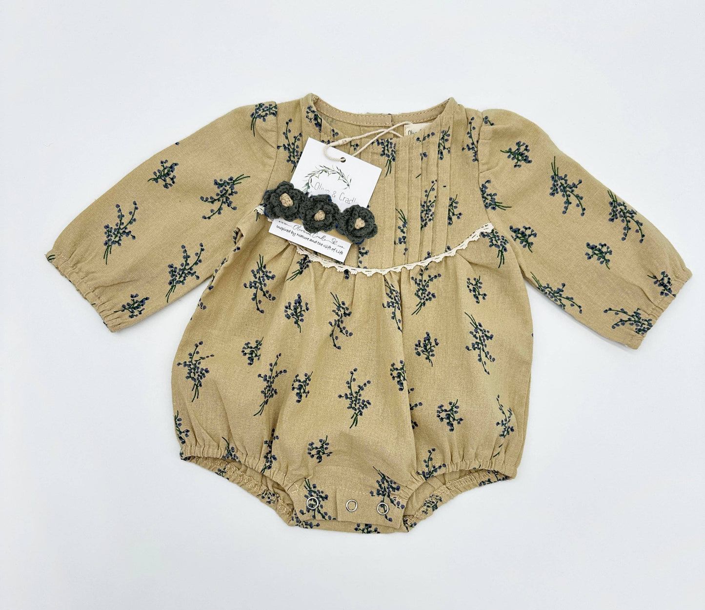 Mabel Long Sleeve Romper