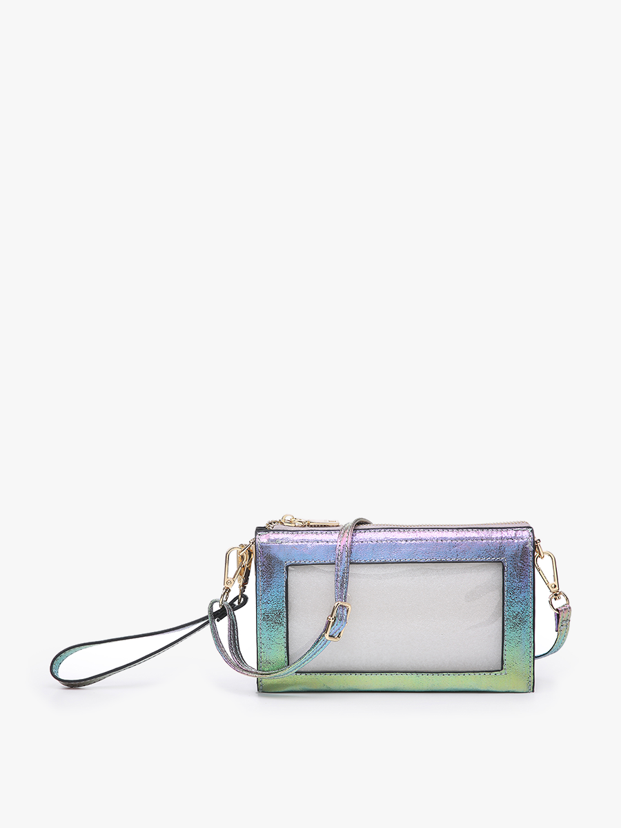 M2002 Maeve 3 Compartment Crossbody w/ Clear Window