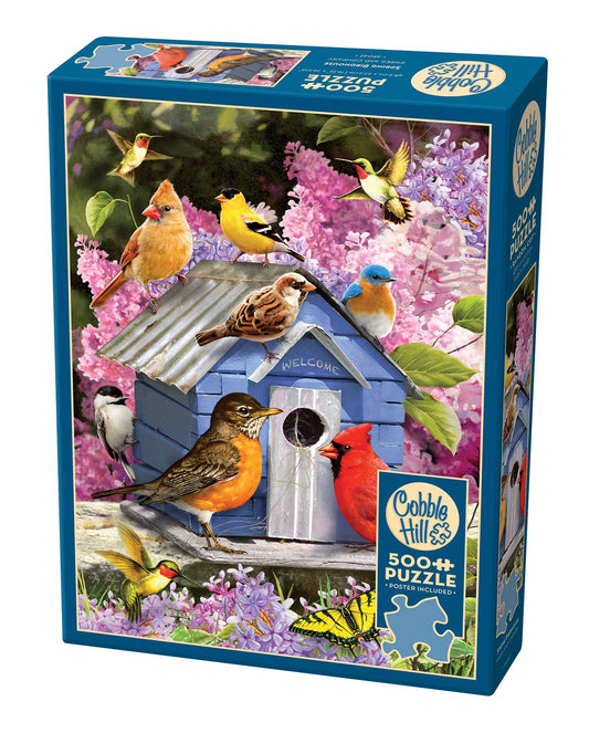 Spring Birdhouse 500pc puzzle