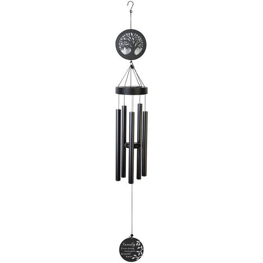 "Family" 45" Solar Chime