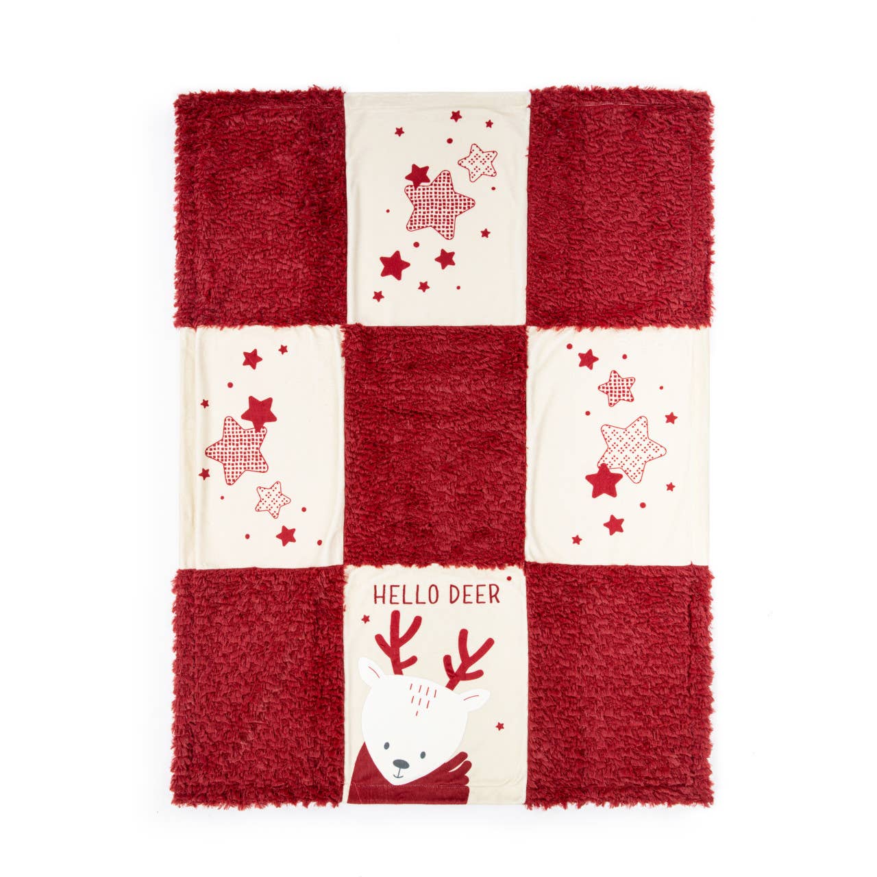 Reindeer Baby Blanket