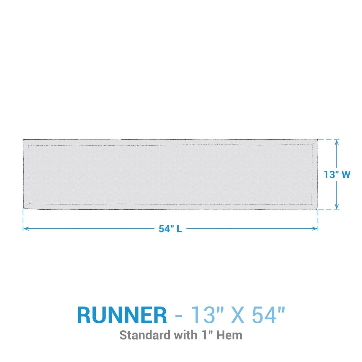 Up On The Housetop Runner 54"L