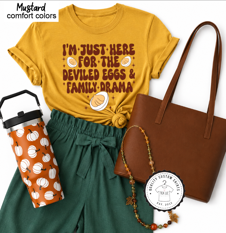 Deviled Eggs & Family Drama Sweatshirts & T-Shirts