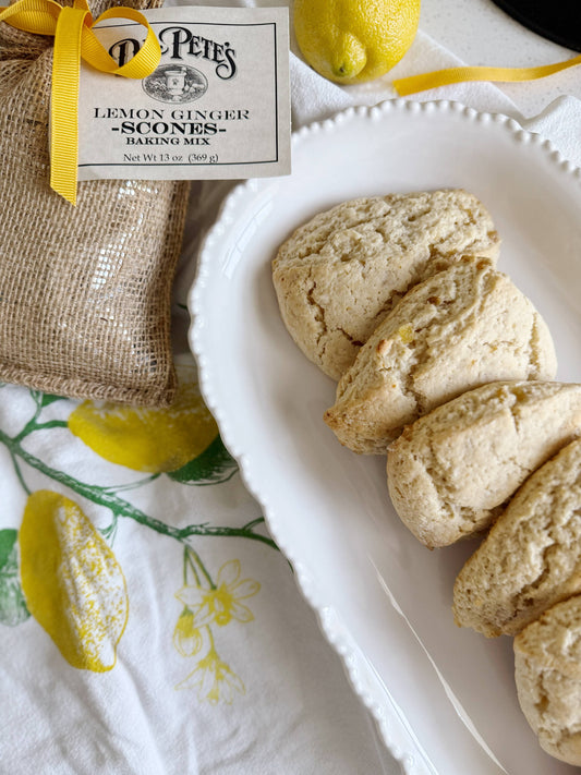 Lemon Ginger Scones