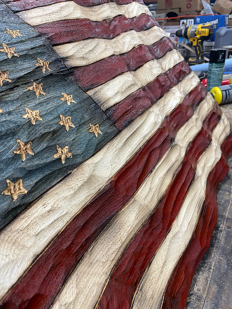 Textured Wavy Flag