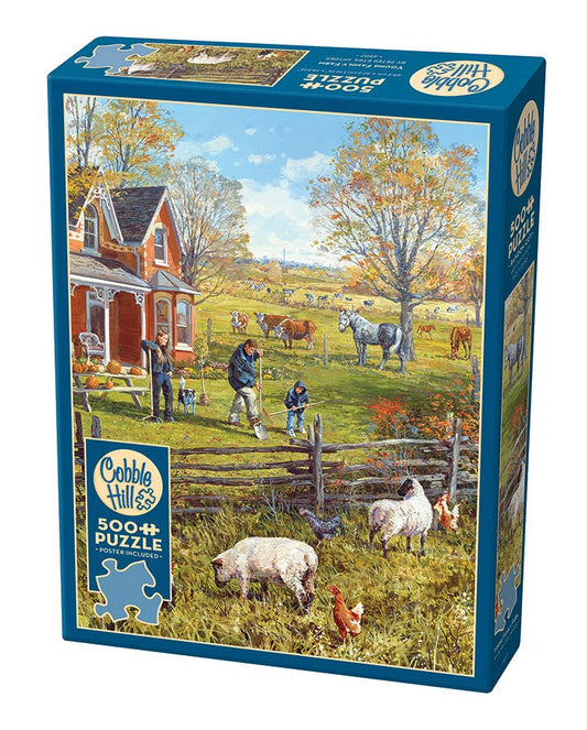 Young Family Farm 500pc puzzle