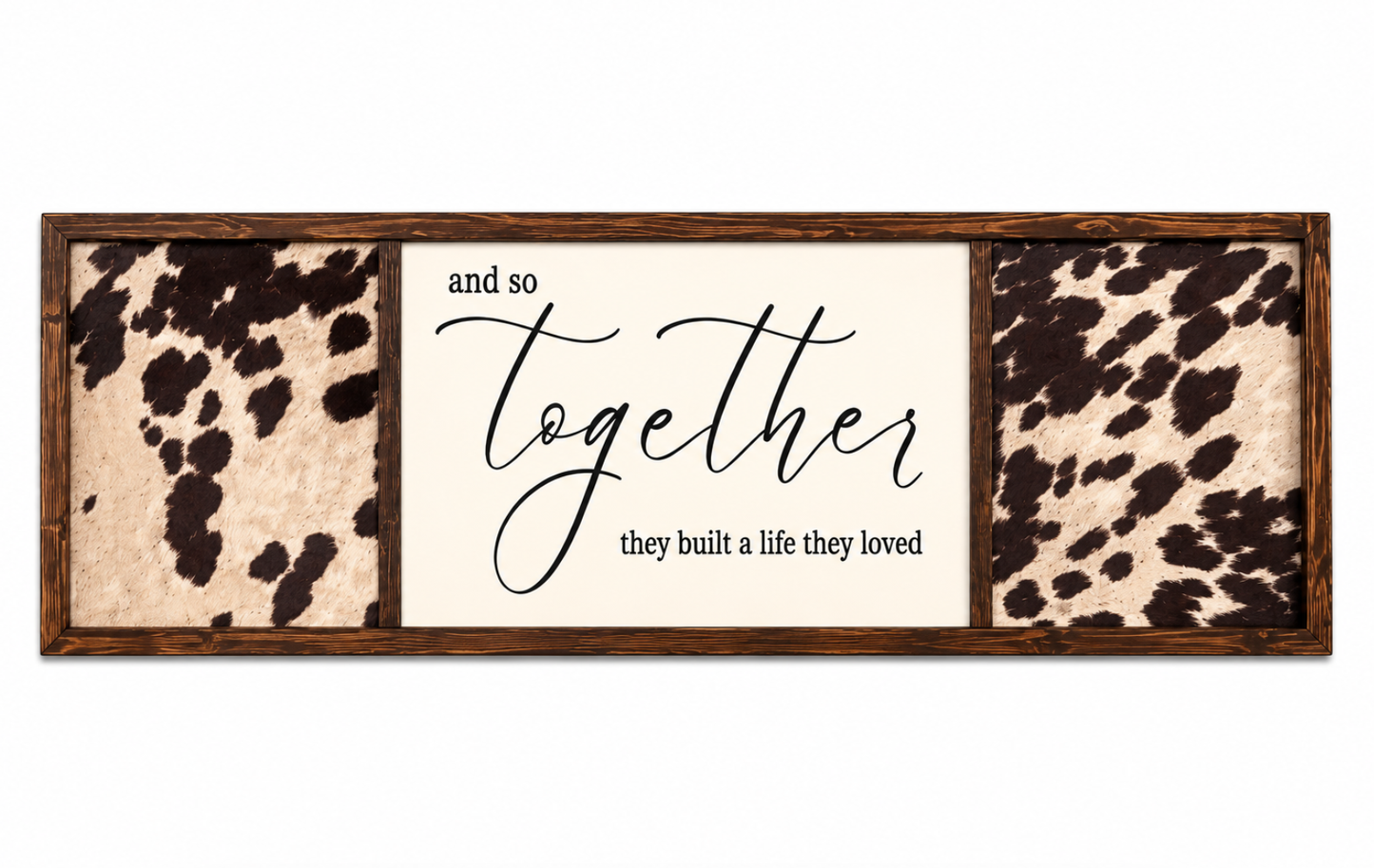 Ranch Legacy: Together they Built a life they love sign