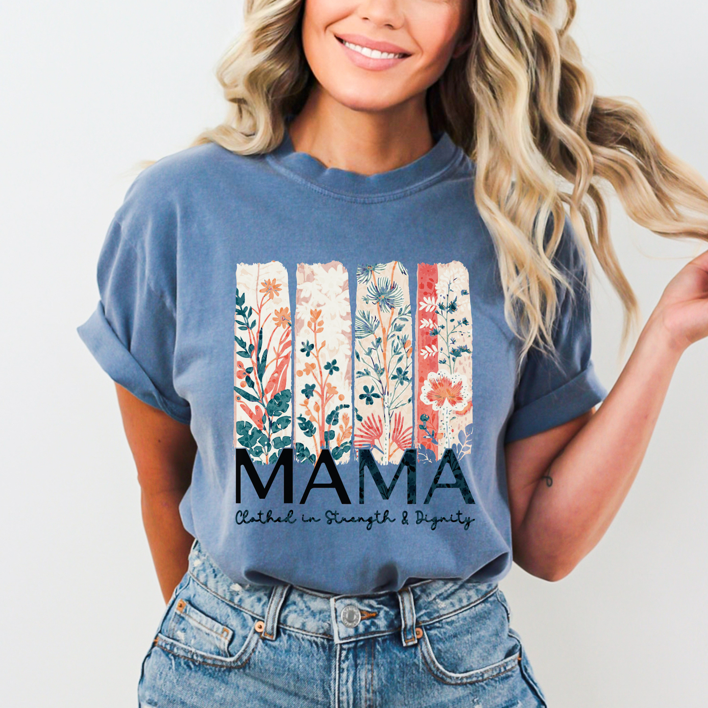 Proverbs 31 Mama Comfort Color Christian Mother's Day Tshirt