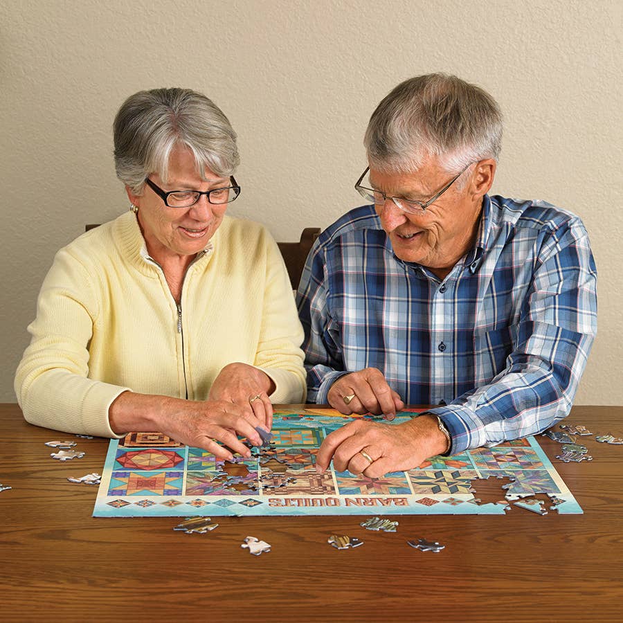 Barn Quilts 275-Piece Cobble Hill Puzzle