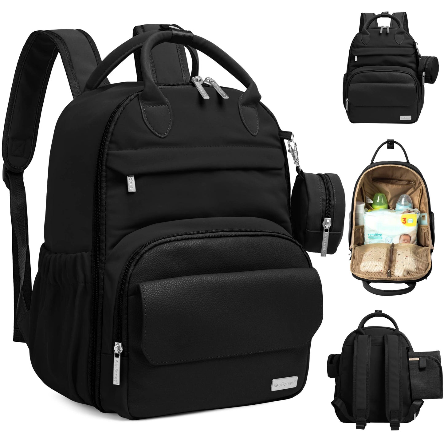 Play Diaper Bag Backpack, Baby Bag with Changing Pad