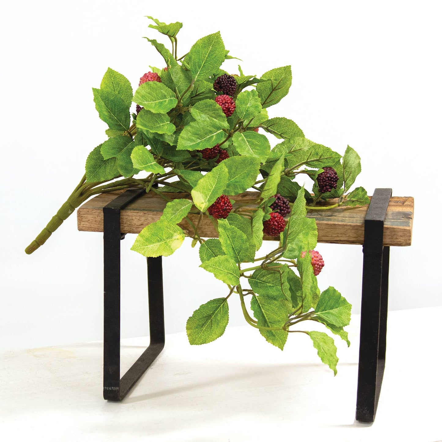Fresh Raspberries Hanging Bush - 22"