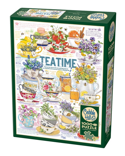 Tea Time 1000-Piece Cobble Hill Puzzle