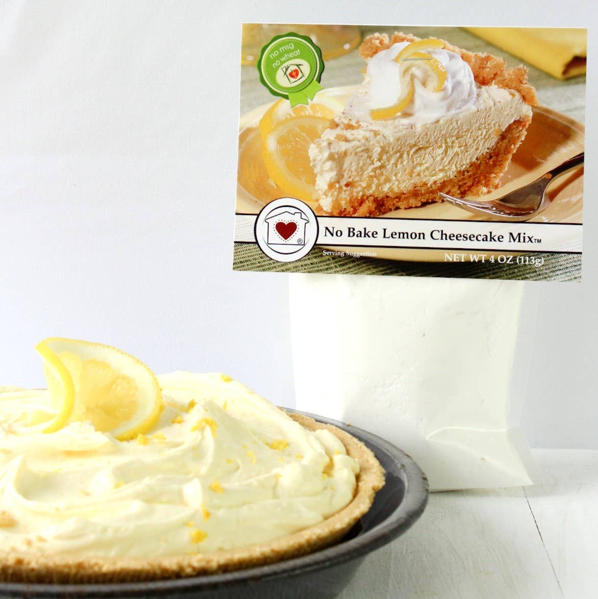 No Bake Lemon Cheesecake Mix