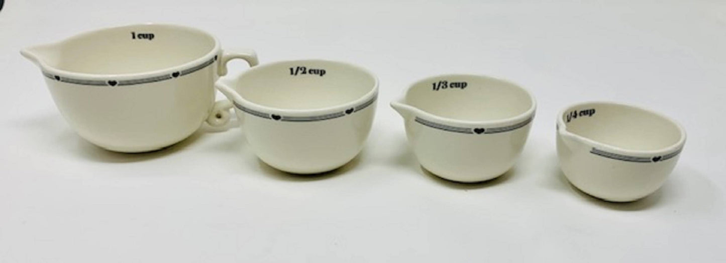 “The Secret Ingredient Is Love Ceramic Measuring Cups”