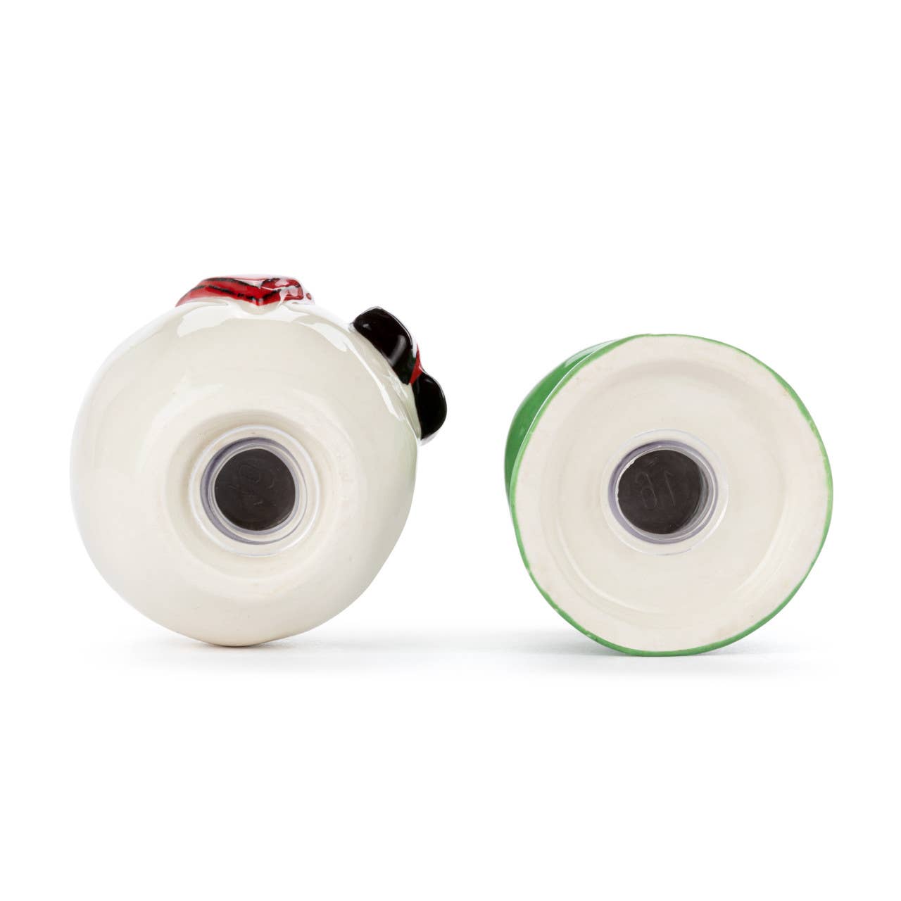 Snowman and Tree Salt and Pepper Shakers - Set of 2