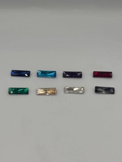 Luminous Rectangular Earrings