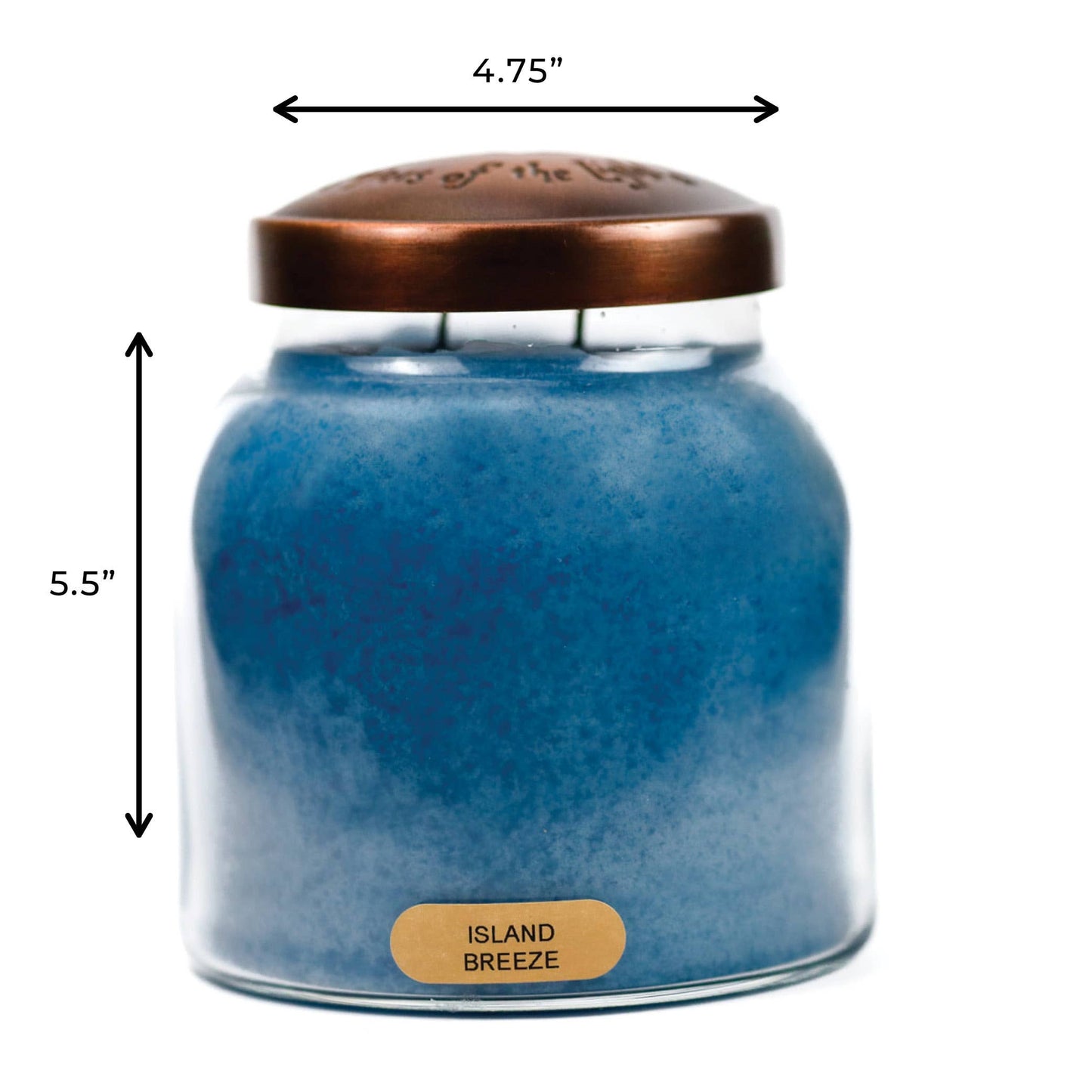 Island Breeze – 34oz Summer Tropical Scented Gift Candle