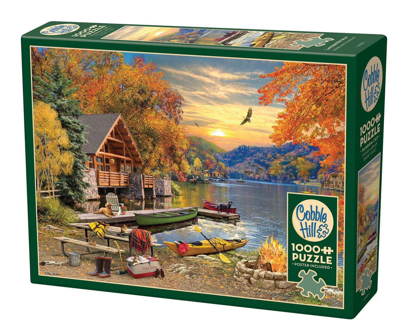 Lakeside Retreat 1000-Piece Cobble Hill Puzzle