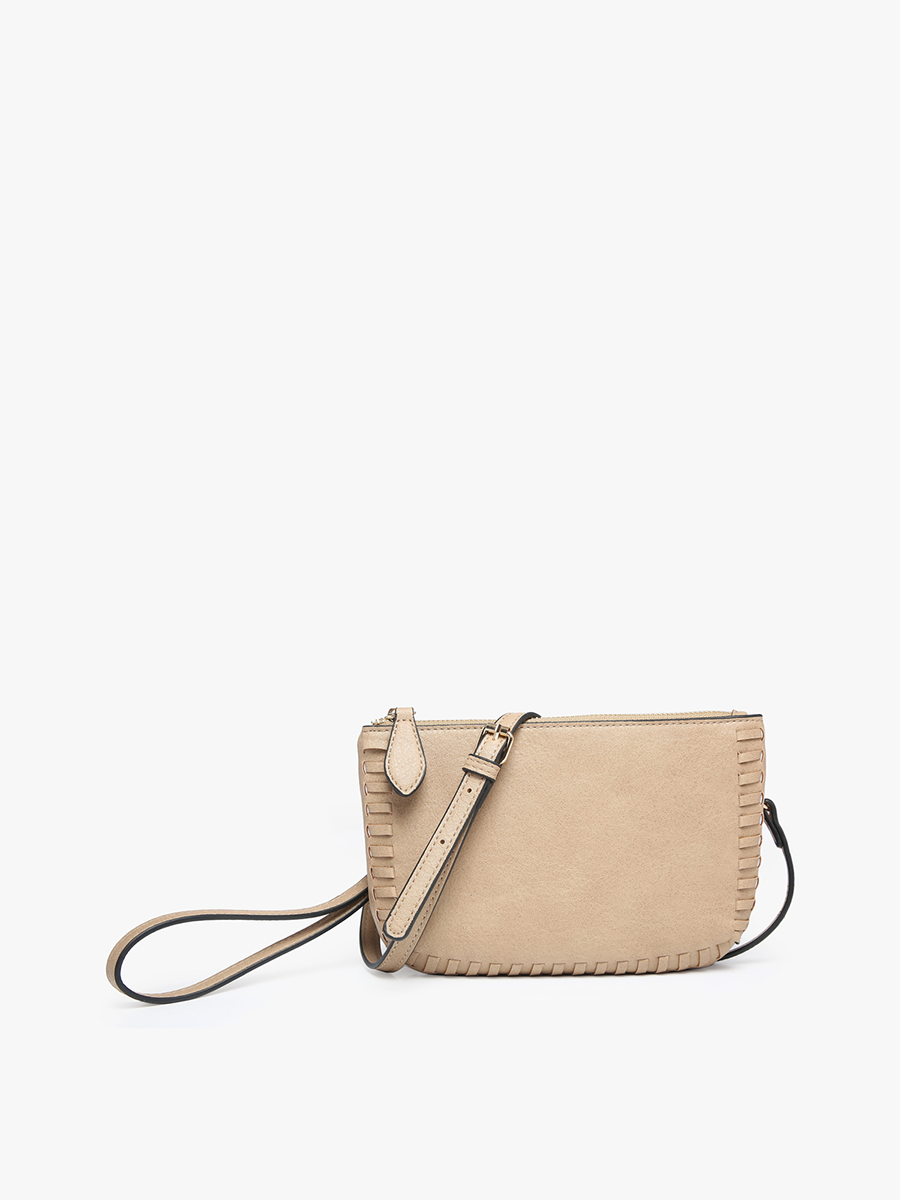 Bonnie Whipstitch Crossbody Bag – Dual Compartment | M2397