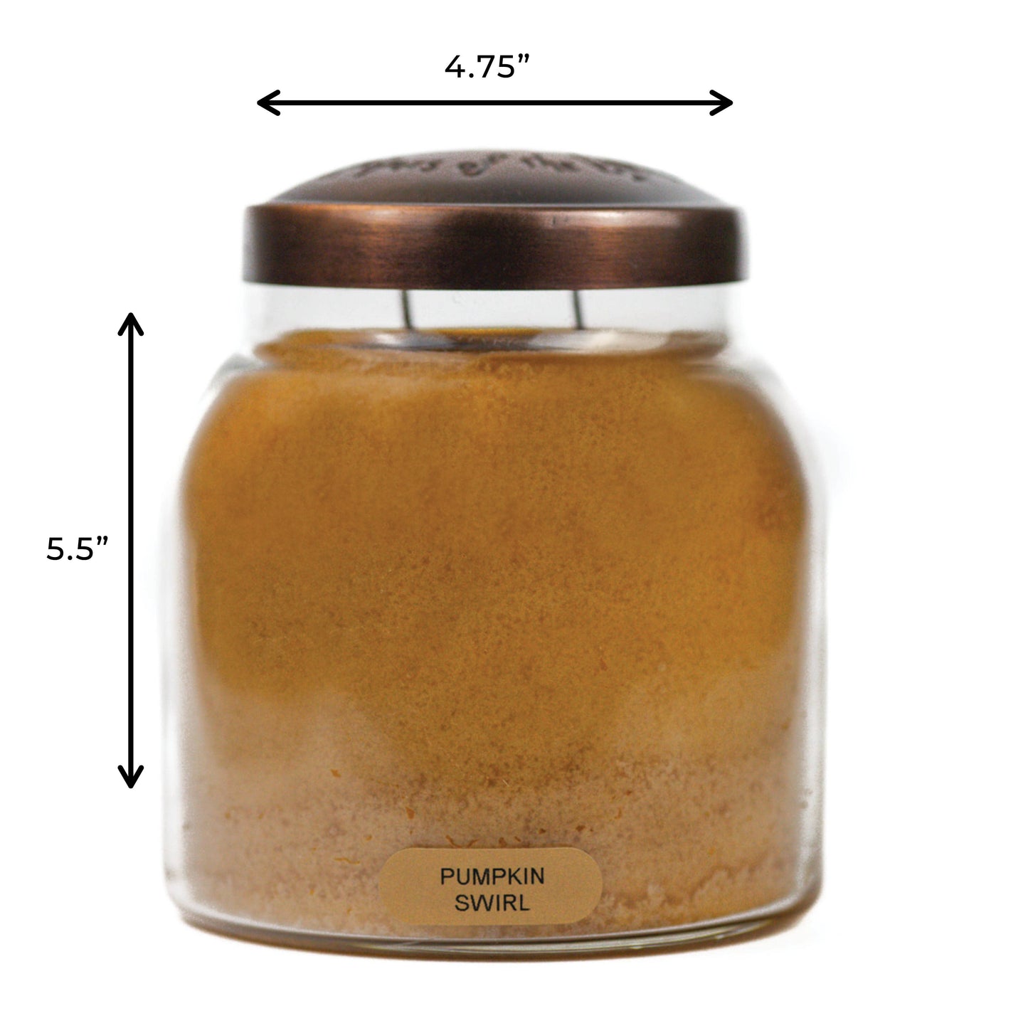 KOTL Papa Candle (34oz.) - Pumpkin Swirl