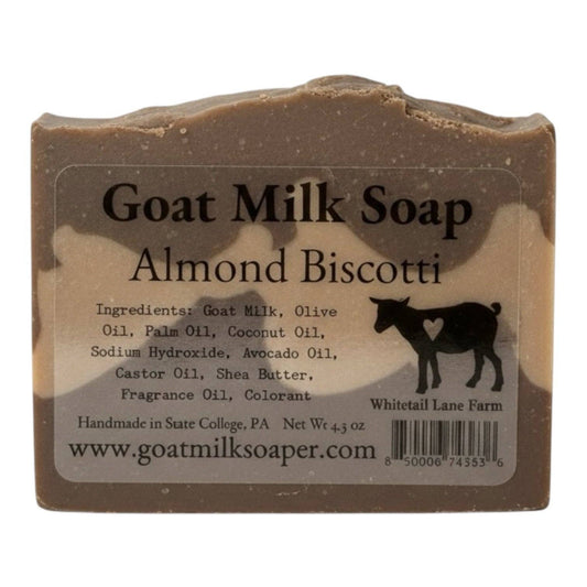 Almond Biscotti Goat Milk Soap