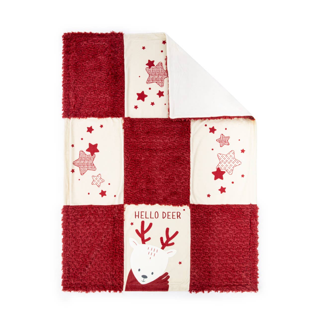 Reindeer Baby Blanket