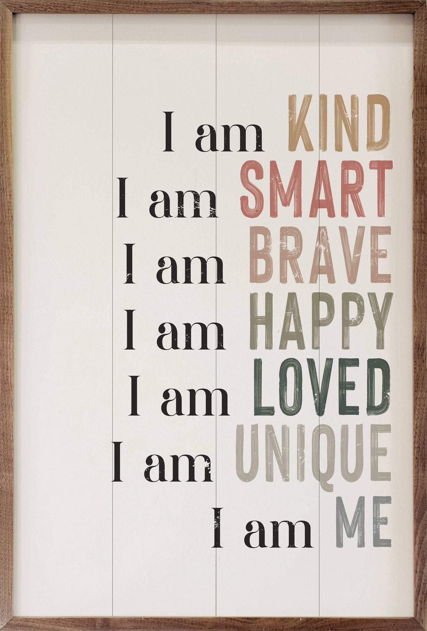 I Am With Words White