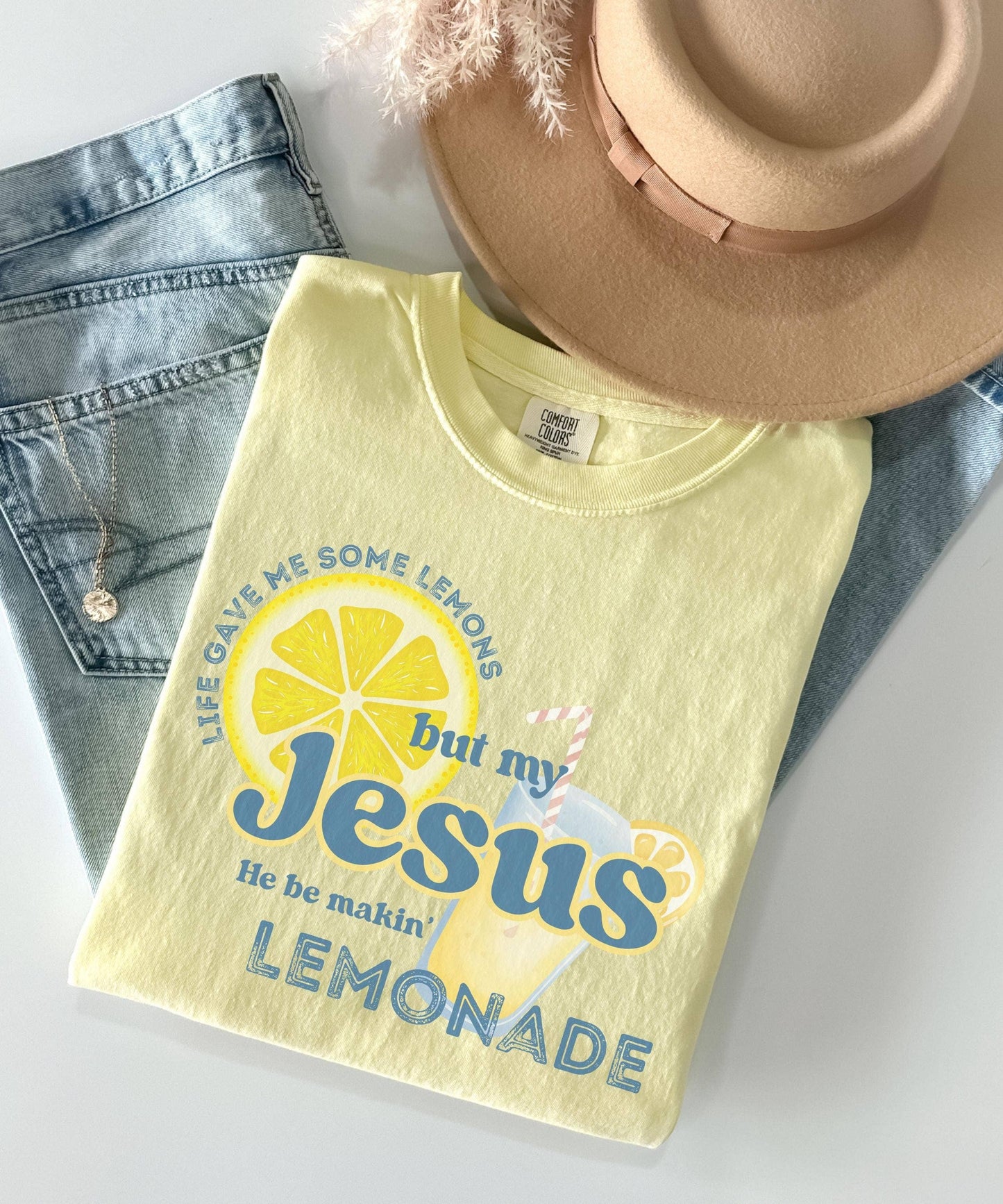 Comfort Colors Life Gave Me Some Lemons Christian Shirt